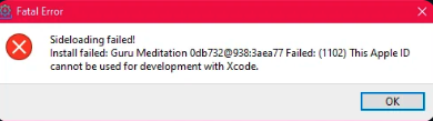 Apple ID — Sign Out / Create new account